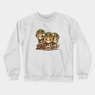 jaguar army Crewneck Sweatshirt